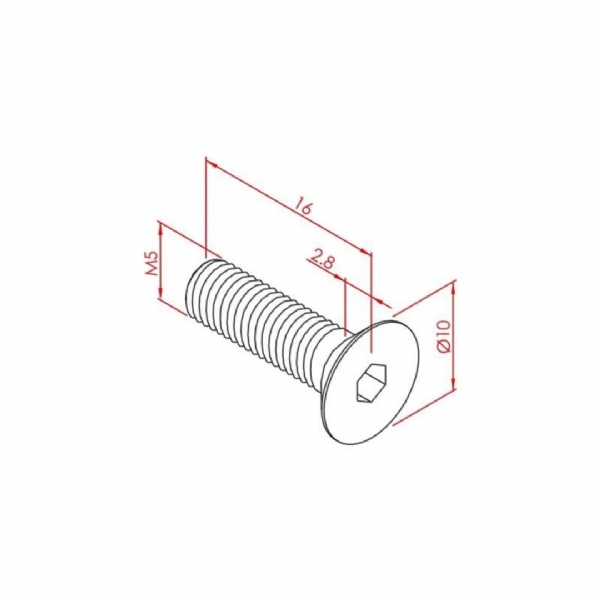 Havabal Cvata M5X16